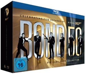 Blu-ray: James Bond Jubil�ums Collection